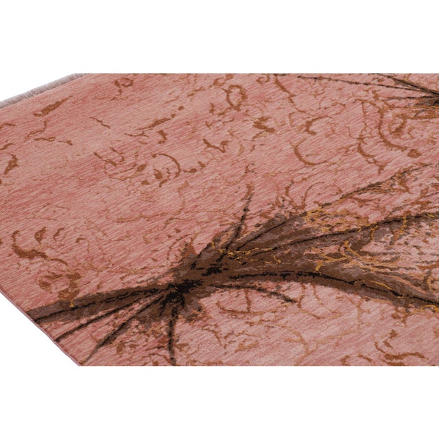 Rug & Kilim’s Modern Rug With Abstract Patterns “Arghavan” For Sale In New York - Image 6 of 8