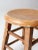 Vintage Low Wooden Stool For Sale - Image 10 of 12