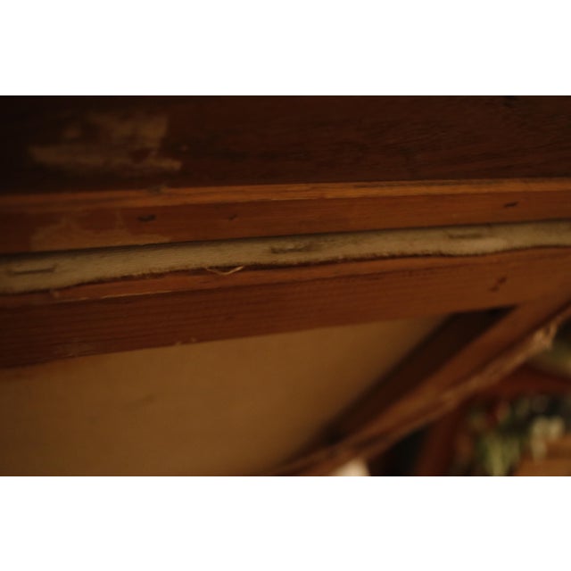 Original Landscape Oil Painting Depicting a Desert Sunset and Joshua Trees, Circa 1960s in Wood and Gold Frame For Sale - Image 16 of 17