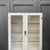 Metal Industrial Cream Lacquered Metal Cabinet, 1950s For Sale - Image 7 of 18