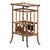 English 19th Century Bamboo Side Table Magazine Rack, 1880s For Sale - Image 16 of 16