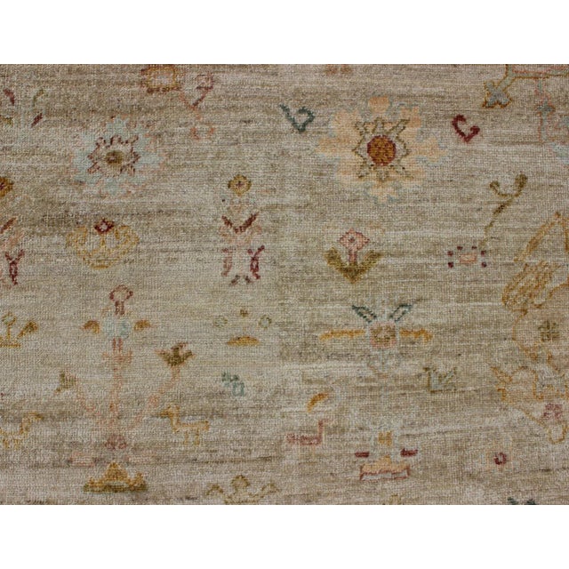Keivan Woven Arts Angora Oushak Turkish Rug 12'2 X 14'5 For Sale - Image 12 of 12