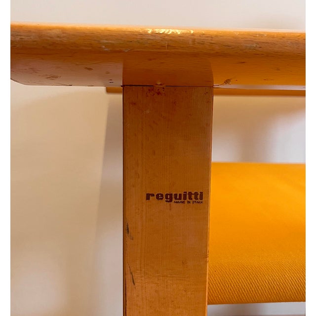 Director's Chair by Carlo Hauner for Fratelli Reguitti, 1970s For Sale - Image 16 of 17