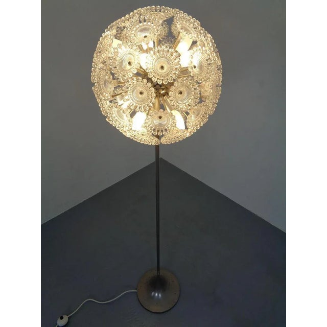 Floor Lamp With Tulip Base from Sölken Leuchten,1960s For Sale - Image 17 of 18
