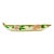 Mid-Century Americana Boho Chic Franciscan Desert Rose Gondola Olive Relish Serving Bowl For Sale