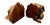Wood Vintage Burl Wood Bookends Pair Live Edge Organic Modern Rustic MCM Heavy For Sale - Image 7 of 10