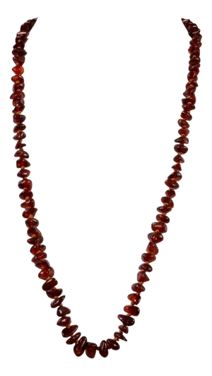 Vintage Gemstone Amber Necklace, 1960s