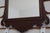 Wood Virginia Metalcrafters Colonial Williamsburg Mahogany Shelf & Mirror For Sale - Image 7 of 10