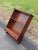 Brown 1960 Mid-Century Modern Cherry Wood 2-Tier Wall Shelf With Drawer For Sale - Image 8 of 13