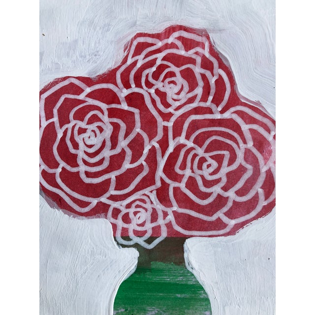 Part of my rose series,”Red Roses, Green Vase”. Acrylic on acid free paper. assandra Linnea Auker is a professional artist...