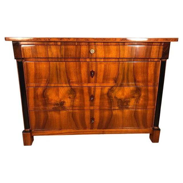 German Biedermeier Walnut Dresser, 1820 For Sale - Image 11 of 11
