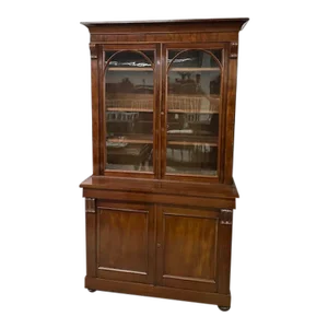 19th Century English Mahogany Bookcase