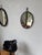 1950s Oval Brutalist Chain Mirror, 1950 For Sale - Image 5 of 18