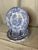 Set a five antique English blue transferware dinner plates in the Royal Cottage pattern made by T. Till & Son. Great to...