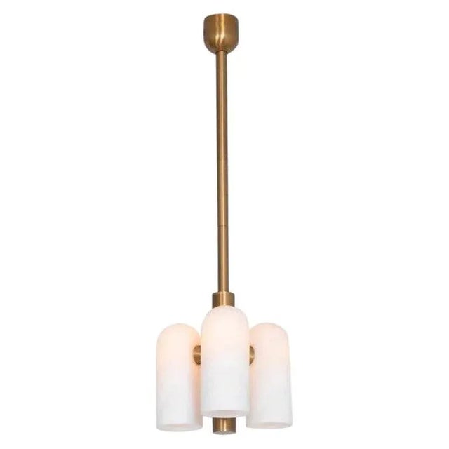 Not Yet Made - Made To Order Odyssey 3 Brass Pendant Light by Schwung For Sale - Image 5 of 5