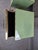 Pair of Green Glass Bedside Tables Made in Italy For Sale - Image 4 of 10
