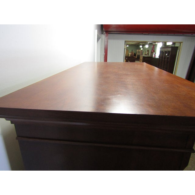 Williamsburg by Lane Solid Cherry Large Chest of Drawers For Sale - Image 9 of 11