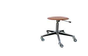 Mid-Century German Industrial Swivel Office Stool from Schmitz, 1960s
