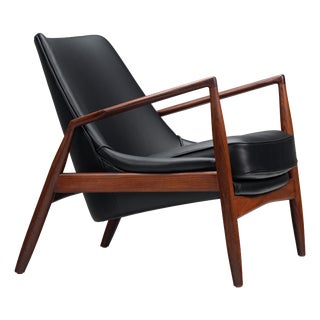 Seal Lounge Chair by Ib Kofod-Larsen for Ope Möbler, Sweden, 1950s For Sale