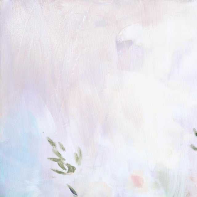 2020s Spring Melodies - Original Contemporary Floral Oil Painting on Wood Panel by Denna Erickson For Sale - Image 5 of 8