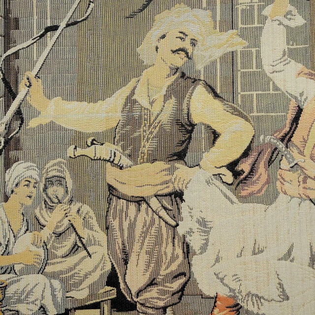 Very Large Gobelin with Dancing Turkish Dervishes, 1900s For Sale - Image 4 of 12