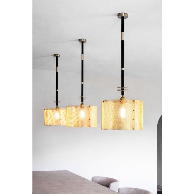 Not Yet Made - Made To Order Dédale I Pendant Lamp in Brass with Steel and Aluminium by Marine Breynaert For Sale - Image 5 of 6
