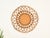 Round Organic Mirror in Rattan and Wicker by Franco Albini, Italy, 1960s For Sale - Image 12 of 13