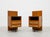 Mid-Century Modern Pair of Mid Century Modern Floating Nightstands + Black Glass Tops by Mojmir Pozar for Up Zavody, C. 1950s For Sale - Image 3 of 14