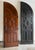 A Pair of Arched Paneled Church Doors For Sale - Image 4 of 12