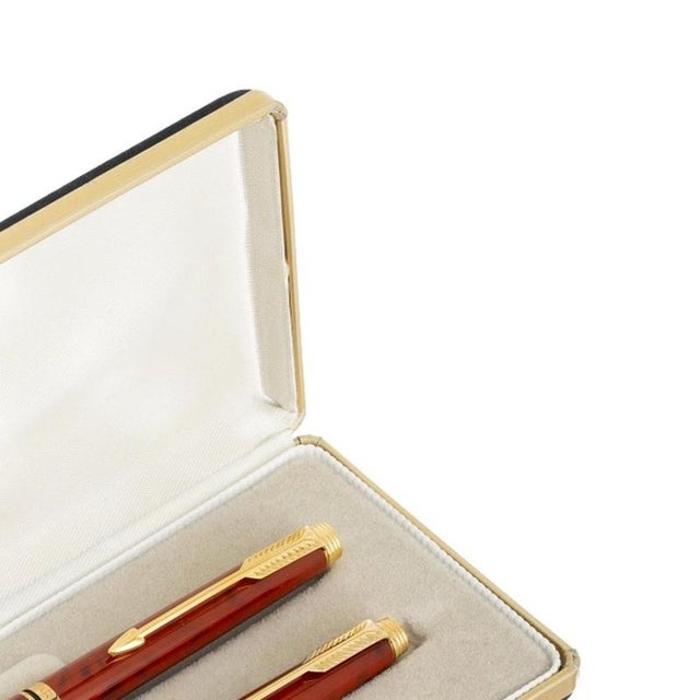 Parker Pen Set, Set of 2 For Sale - Image 4 of 6
