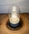 Vintage White Porcelain and Glass Ceiling Light, 1970s For Sale - Image 11 of 13