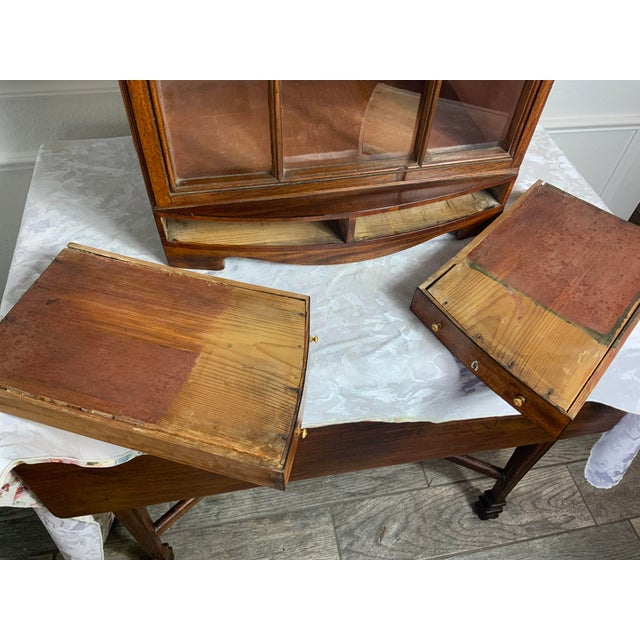 Late 18th Century Small Size Georgian Display Cabinet For Sale - Image 5 of 12