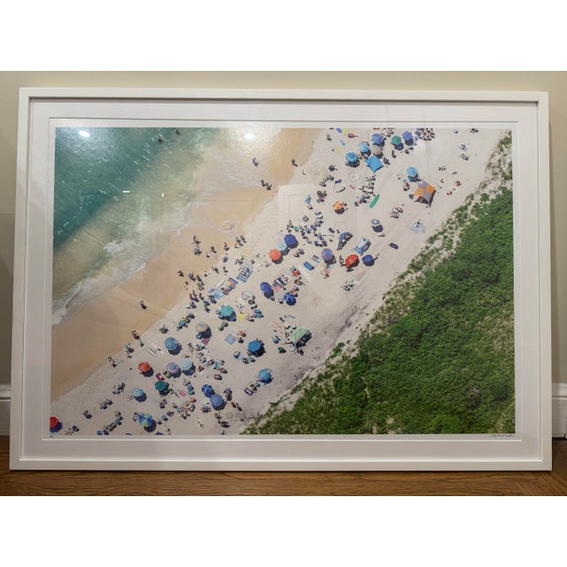 Gray Malin “Ogunquit Beach Diagonal, Maine” – Signed First Edition (#1), Large, Framed, À La Plage For Sale - Image 4 of 5