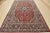 An authentic vintage traditional Najafabad rug hand-knotted with fine wool and natural dyes. This oriental rug features a...