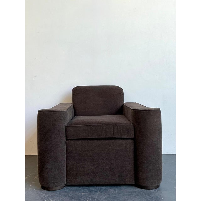 Vintage Ralph Lauren Deco Lounge Chair For Sale - Image 13 of 18