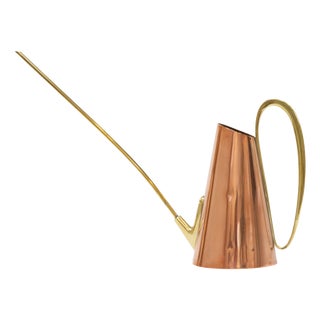 Watering Can in Brass and Copper by Carl Auböck for Illums Bolighus, 1950s For Sale