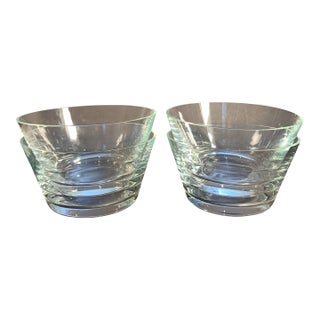 Set of (4) Crystal Bowls For Sale