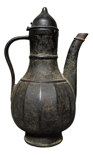 Antique Water Pitcher in Cast Iron, 1890s