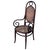 Victorian Vienna Secession Bent Oak & Cane High Back Armhair No. 17 by Thonet For Sale - Image 3 of 9
