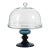Vellerti Glass Cake Stand, Blue For Sale