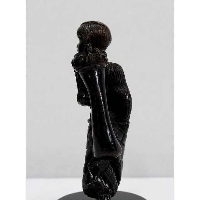 Bronze Golf Caddy Sculpture, Late 19th Century For Sale - Image 10 of 18