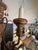 1960s Italian Wood & Metal Vintage Chandelier For Sale - Image 5 of 8
