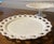 White Anchor Hocking Milk Glass Lace Edge Serving Set For Sale - Image 8 of 12