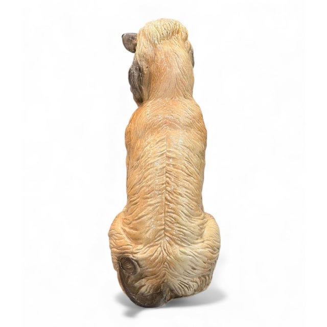 2000 - 2009 Monumental Glazed Afghan Hound Figure, Made in Italy For Sale - Image 5 of 10