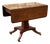 Victorian Mahogany Coffee Table with Drop Sides and Drawer For Sale