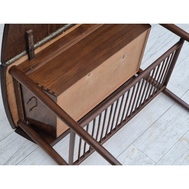 Vintage Danish Foldable Coffee Table, 1950s For Sale - Image 4 of 18