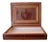 Treasure Wood Cigar Humidor Coat of Arms- Circa 1940 For Sale