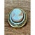 Mid 20th Century Vintage Gold Tone Cameo Pendant Brooch With Faux Pearl Border For Sale - Image 5 of 12