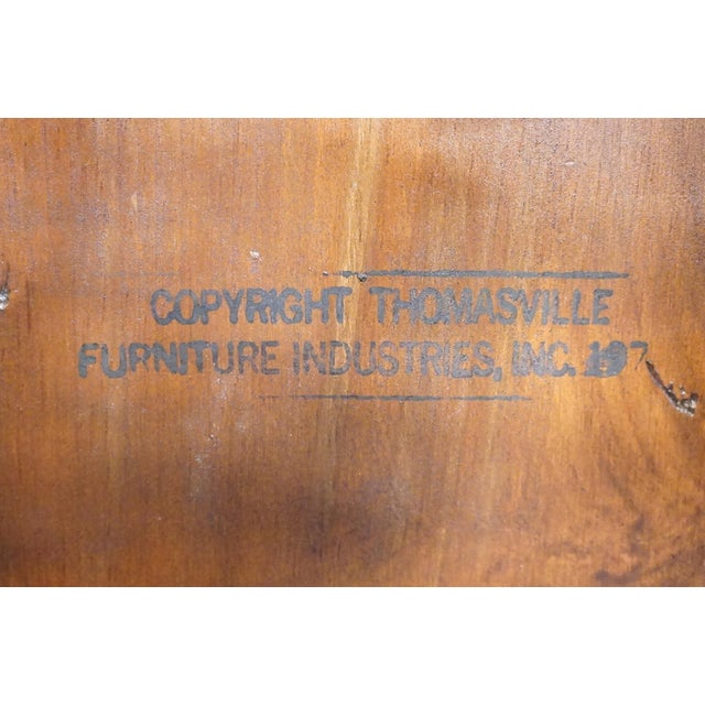 Thomasville Furniture Pine Manor Collection Rustic Americana Dining Arm Chair 8321-835 For Sale - Image 10 of 11