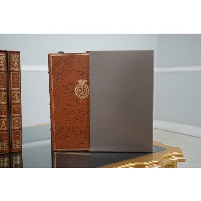 Diderot & D’ALEMBERT Set of Italian Leather Bound Encyclopedia For Sale - Image 4 of 18
